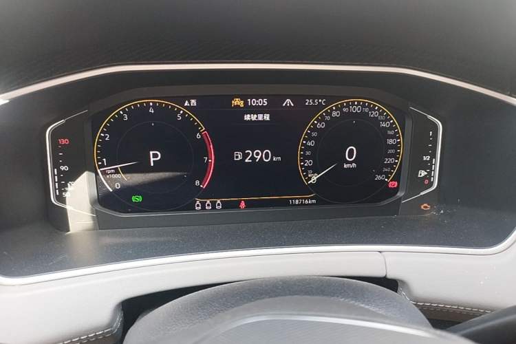 Used Volkswagen Tayron 2024 300TSI Two-Wheel-Drive Luxury Plus Advanced Version Instrument Cluster