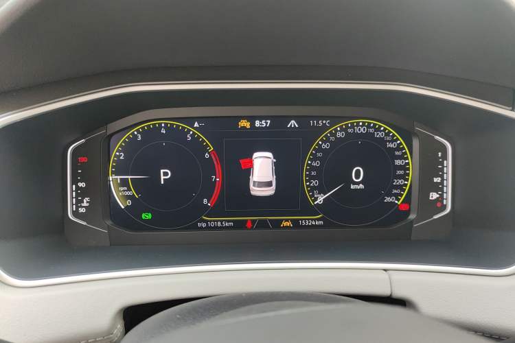Used Volkswagen Tayron 2024 330TSI Two-Wheel Drive R-Line High-Energy Version Instrument Cluster
