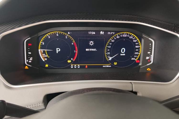 Used Volkswagen Tayron 2024 300TSI Two-Wheel-Drive Luxury Plus Advanced Version Instrument Cluster