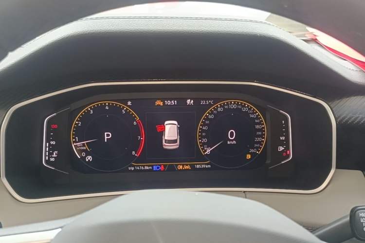 Used Volkswagen Tayron 2024 300TSI Two-Wheel-Drive Luxury Plus Advanced Version Instrument Cluster