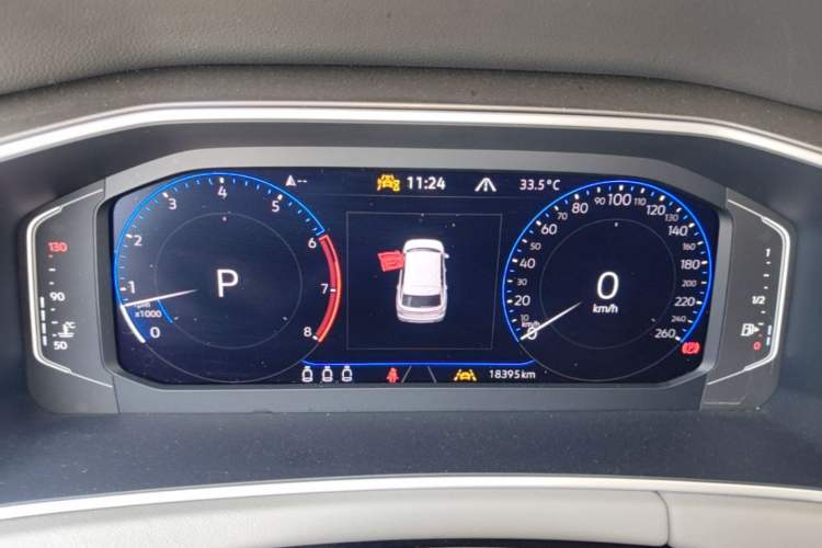 Used Volkswagen Tayron 2024 380TSI Four-Wheel Drive R-Line High-Energy Version Instrument Cluster