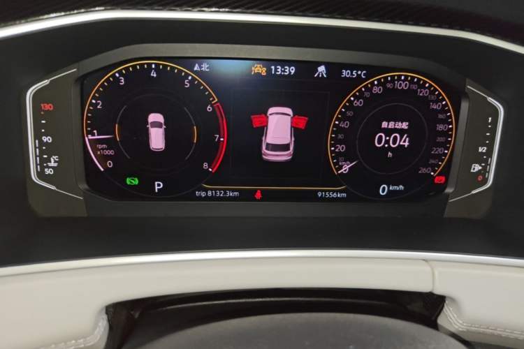 Used Volkswagen Tayron 2024 300TSI Two-Wheel-Drive Luxury Plus Advanced Version Instrument Cluster
