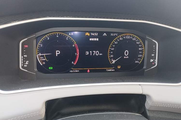 Used Volkswagen Tayron 2024 300TSI Two-Wheel-Drive Luxury Plus Advanced Version Instrument Cluster