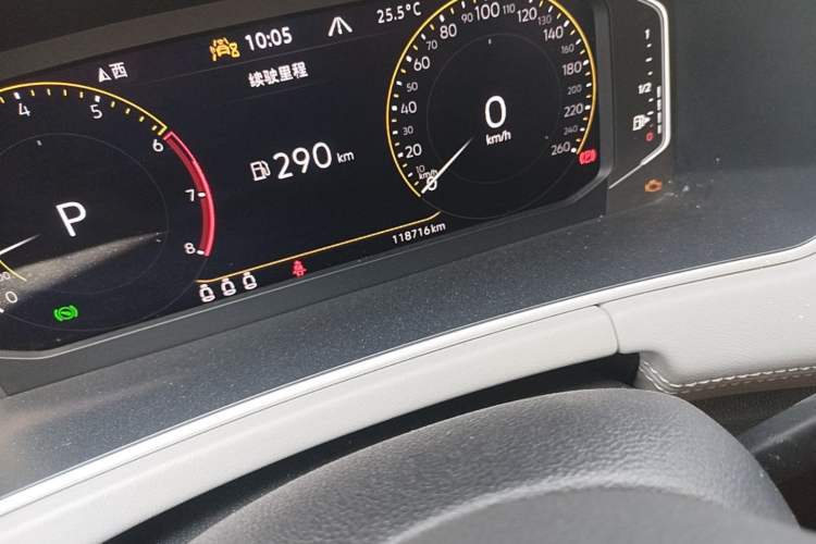 Used Volkswagen Tayron 2024 300TSI Two-Wheel-Drive Luxury Plus Advanced Version Odometer Close Up