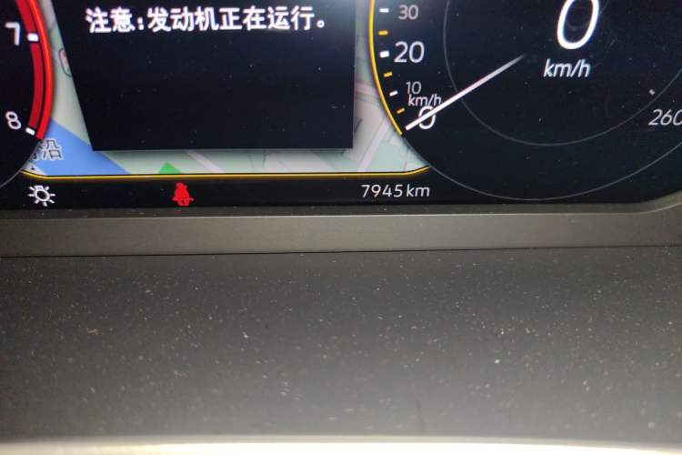 Used Volkswagen Tayron 2024 330TSI Two-Wheel Drive Luxury Plus Advanced Version Odometer Close Up