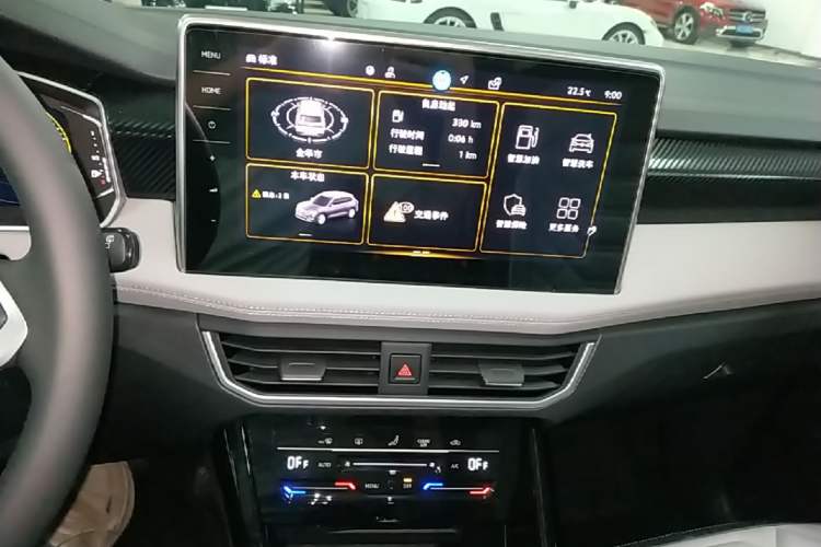 Used Volkswagen Tayron 2025 Zhongxiang Version 300TSI Audio And AC Panel