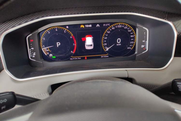 Used Volkswagen Tayron 2025 Zhongxiang Version 300TSI Odometer Close Up