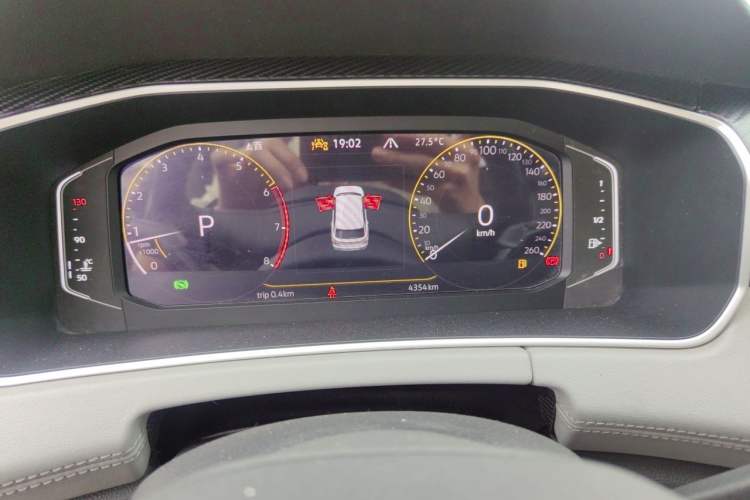 Used Volkswagen Tayron 2025 Zhongxiang Version 300TSI Odometer Close Up