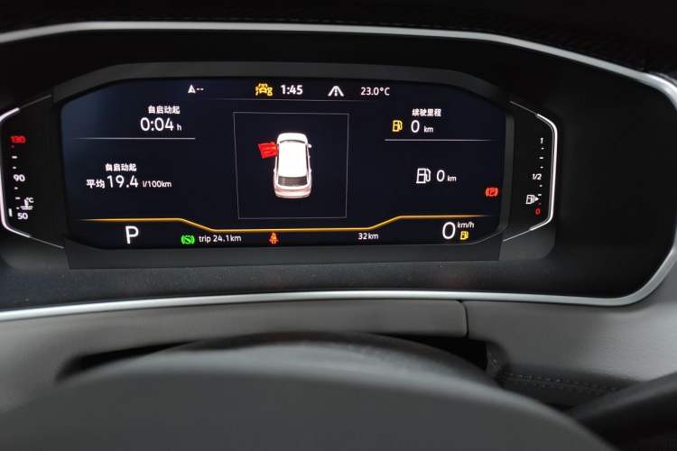 Used Volkswagen Tayron 2025 Zhongxiang Version 300TSI Odometer Close Up