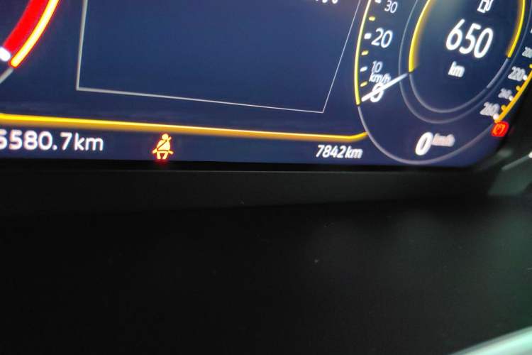 Used Volkswagen Tayron 2025 Zhongxiang Version 300TSI Odometer Close Up