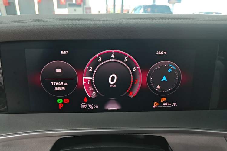 Used Volkswagen Tayron 2025 Tiguan L 380TSI 4Motion Luxury Easy Package Instrument Cluster