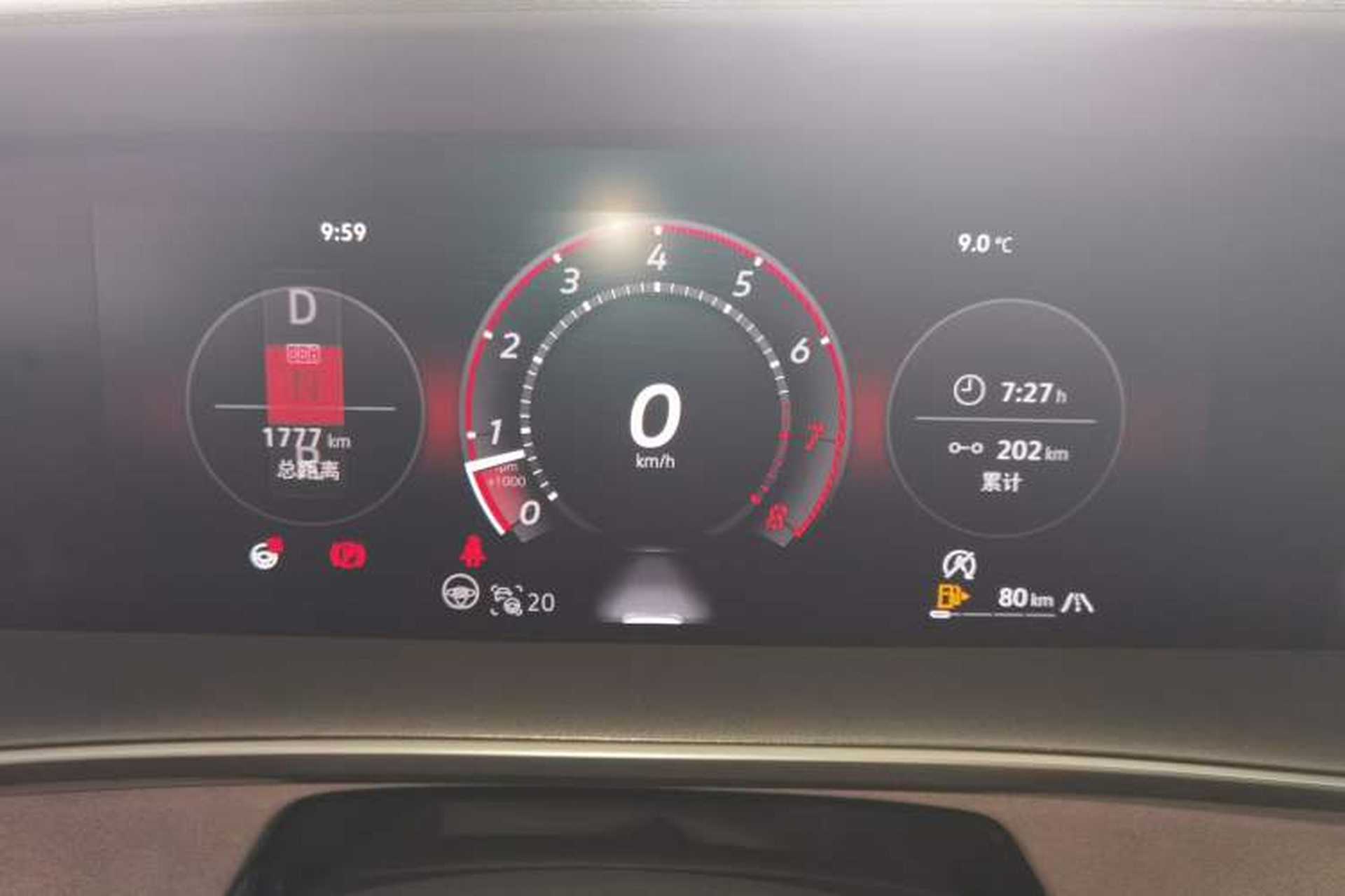 Used Volkswagen Tayron 2025 Tiguan L 380TSI 4Motion Luxury Easy Package Instrument Cluster
