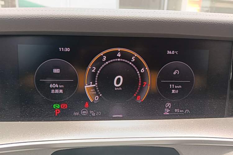 Used Volkswagen Tayron 2025 Tiguan L 380TSI 4Motion Luxury Easy Package Instrument Cluster