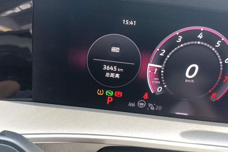 Used Volkswagen Tayron 2025 Tiguan L 380TSI 4Motion Luxury Easy Package Odometer Close Up