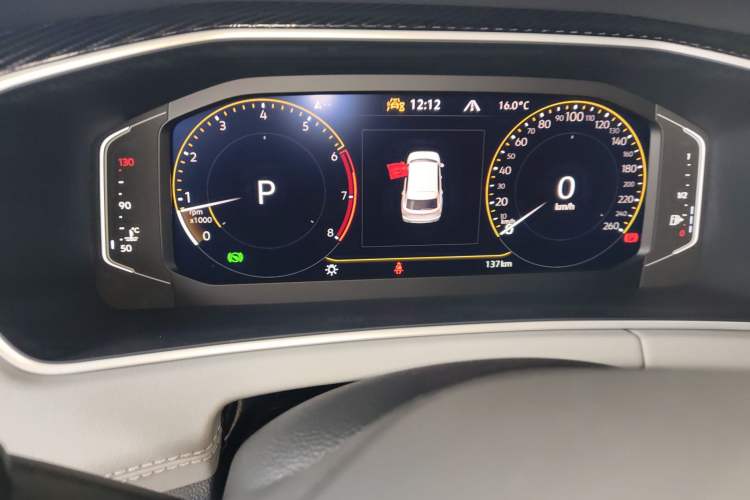 Used Volkswagen Tayron 2025 Facelifted Model, Popular Version, 300TSI Instrument Cluster