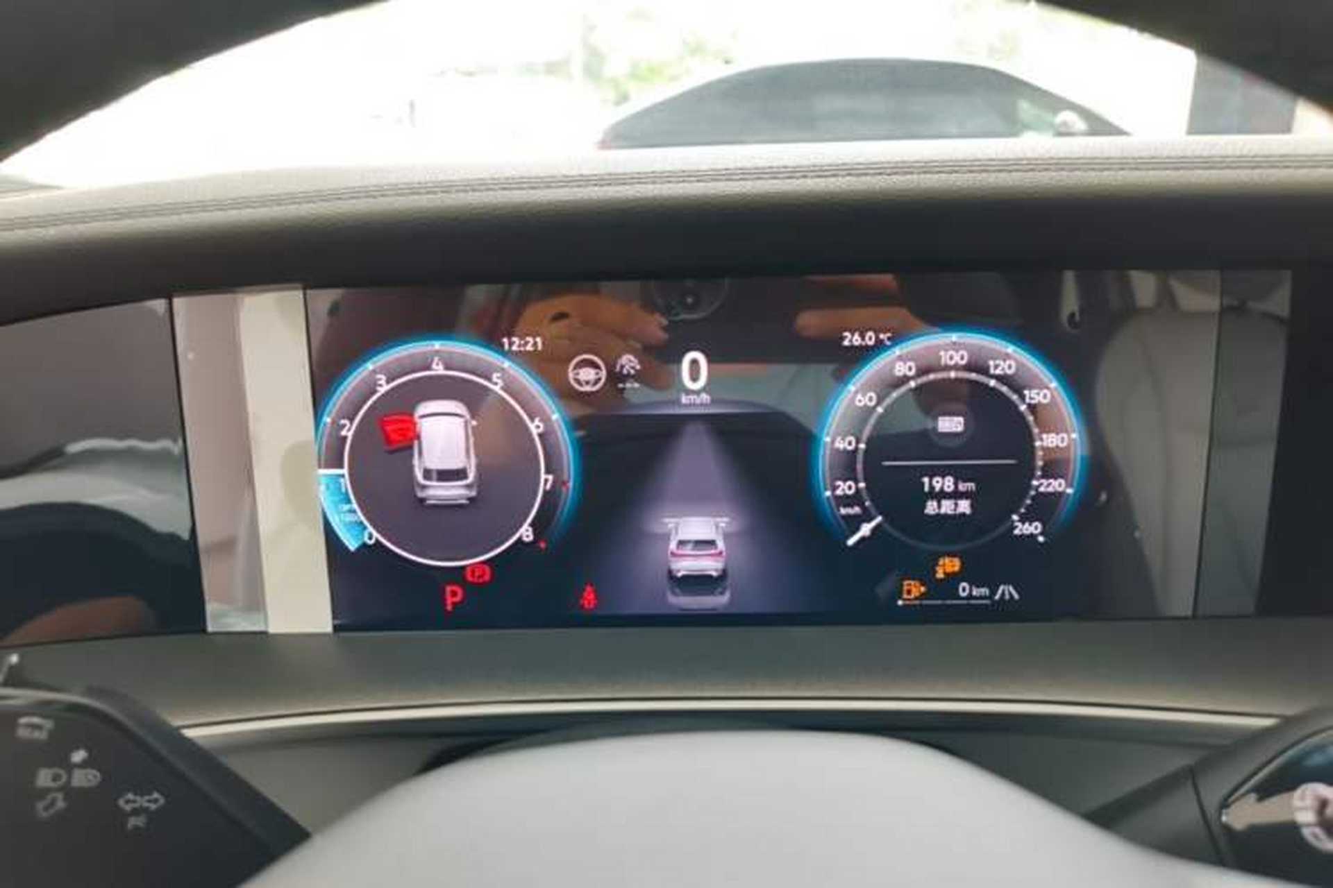 Used Volkswagen Tayron 2025 Tharu L 330TSI Two-Wheel Drive Elite City Package Instrument Cluster
