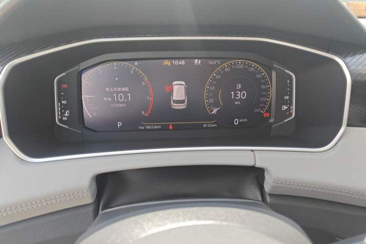 Used Volkswagen Tayron 2025 Zhongxiang Version 300TSI Odometer Close Up