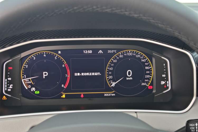 Used Volkswagen Tayron 2025 Zhongxiang Version 300TSI Odometer Close Up