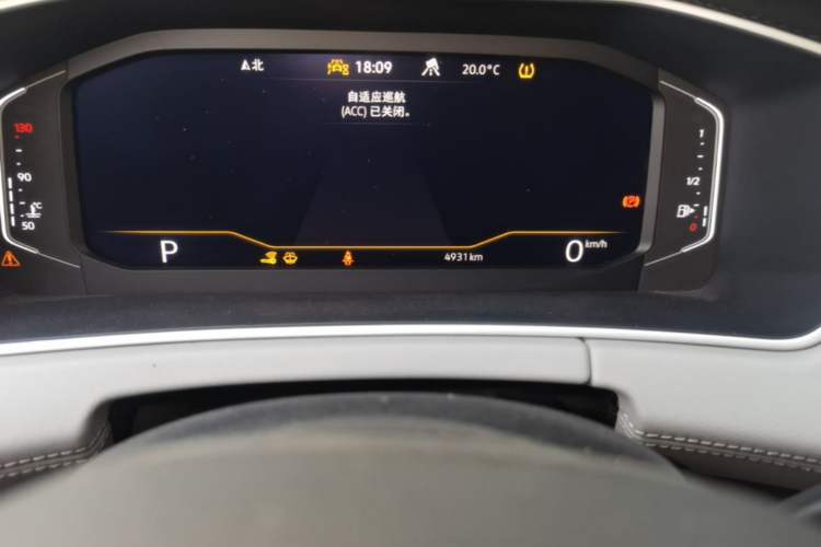 Used Volkswagen Tayron 2025 Zhongxiang Version 300TSI Odometer Close Up