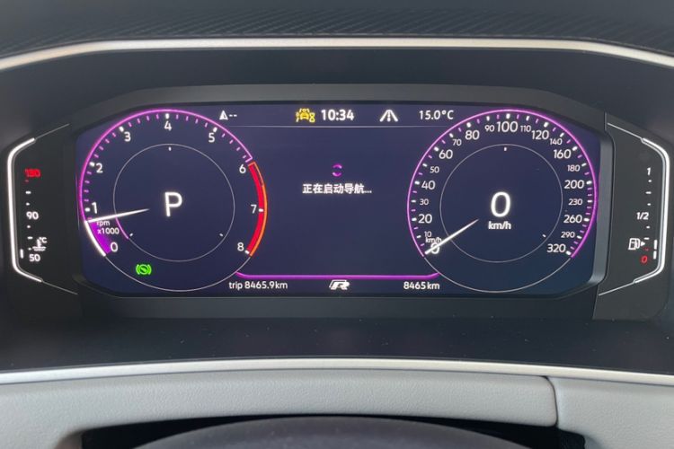 Used Volkswagen Tayron 2025 Zhongxiang Version 300TSI Odometer Close Up