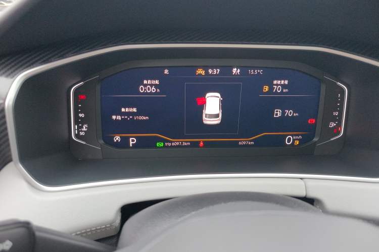 Used Volkswagen Tayron 2026 Model, 30 Million Vehicles Selected Version, 300TSI Instrument Cluster