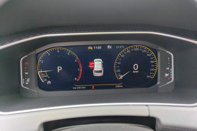 Used Volkswagen Tayron 2026 Model, 30 Million Vehicles Selected Version, 330TSI Instrument Cluster
