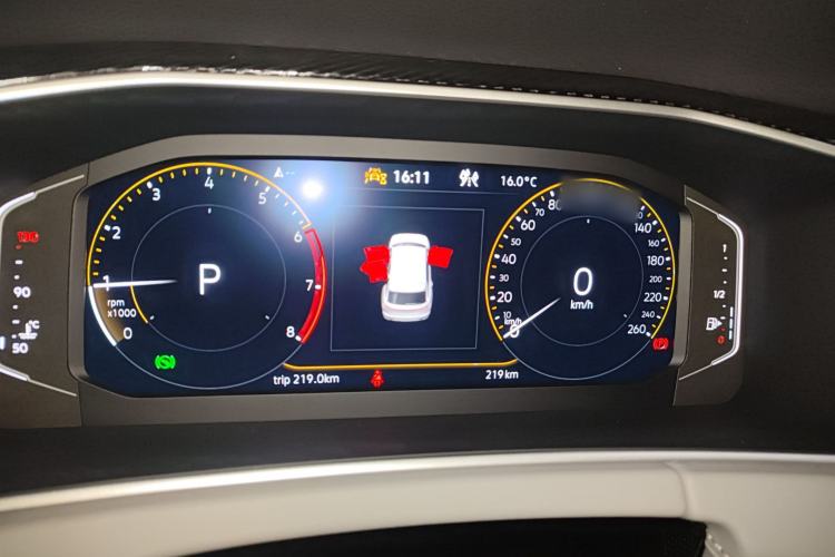 Used Volkswagen Tayron 2026 Model, 30 Million Vehicles Selected Version, 300TSI Instrument Cluster