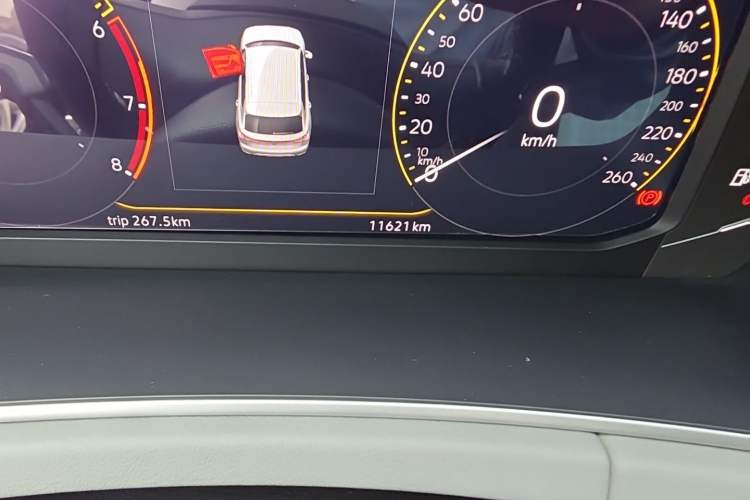 Used Volkswagen Tayron 2026 Model, 30 Million Vehicles Selected Version, 300TSI Odometer Close Up