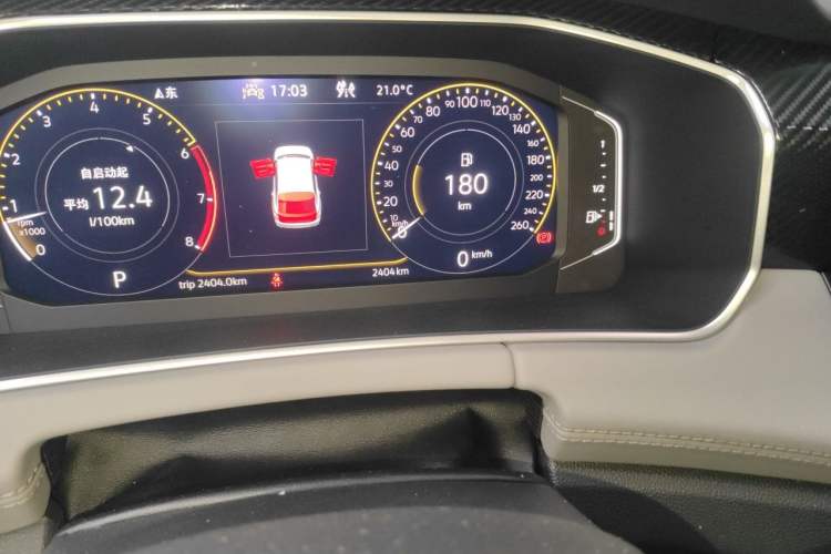 Used Volkswagen Tayron 2026 Model, 30 Million Vehicles Selected Version, 300TSI Odometer Close Up