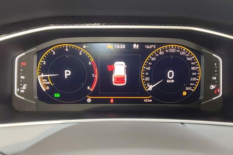 Used Volkswagen Tayron 2026 Model, 30 Million Vehicles Selected Version, 300TSI Instrument Cluster