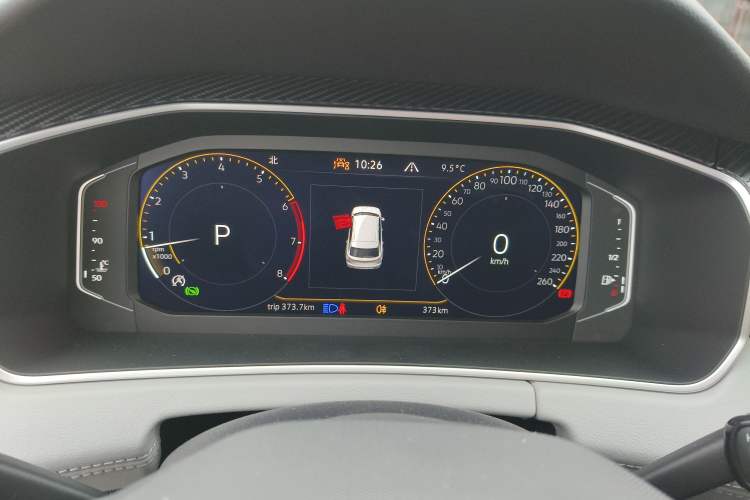 Used Volkswagen Tayron 2026 Model, 30 Million Vehicles Selected Version, 300TSI Instrument Cluster