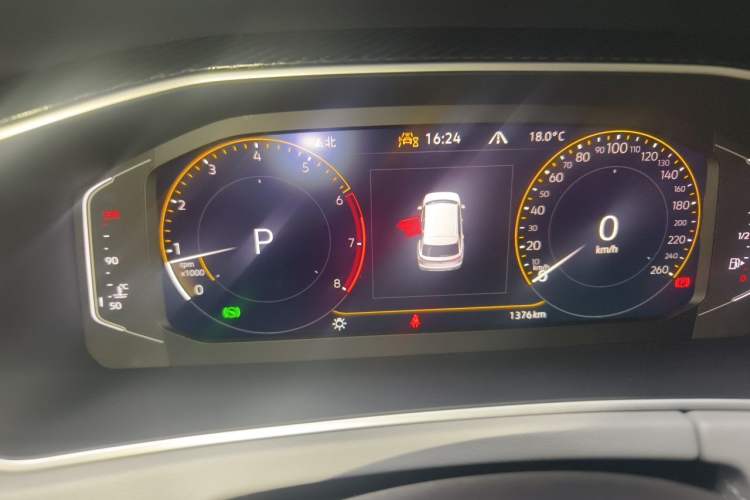 Used Volkswagen Tayron 2026 Model, 30 Million Vehicles Selected Version, 300TSI Instrument Cluster