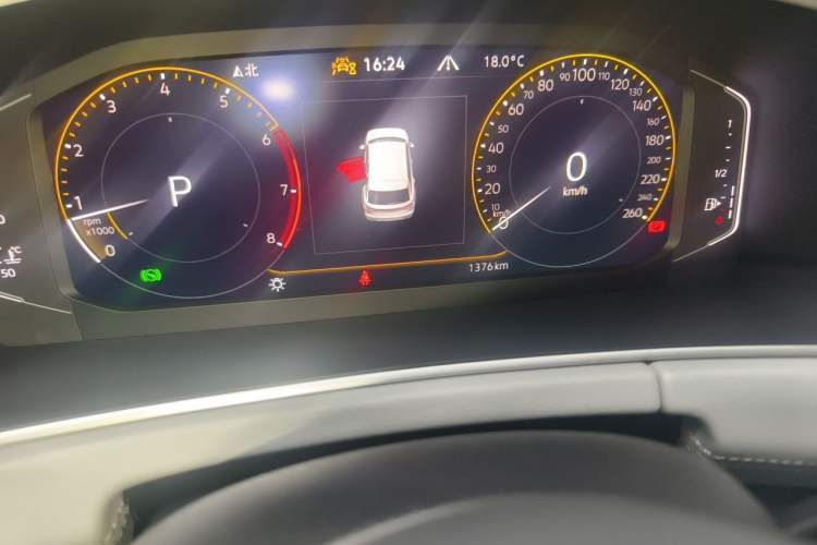 Used Volkswagen Tayron 2026 Model, 30 Million Vehicles Selected Version, 300TSI Odometer Close Up