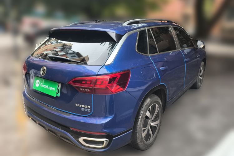 Used Volkswagen Tayron GTE Plug-in Hybrid 2020 1.4T Luxury Model Rear Right 45 Deg