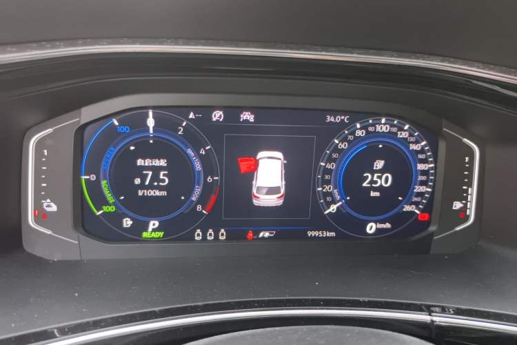 Used Volkswagen Tayron GTE Plug-in Hybrid 2020 1.4T Luxury Model Instrument Cluster
