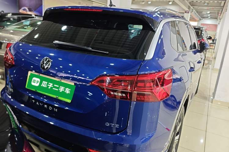 Used Volkswagen Tayron GTE Plug-in Hybrid 2020 1.4T Luxury Model Rear Right 45 Deg