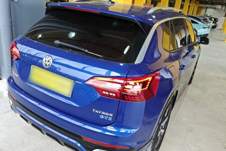 Used Volkswagen Tayron GTE Plug-in Hybrid 2020 1.4T Luxury Model Rear Right 45 Deg