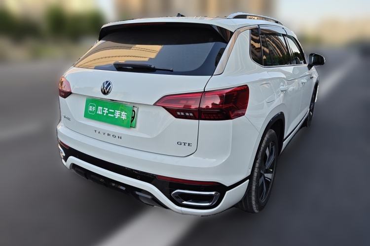 Used Volkswagen Tayron GTE Plug-in Hybrid 2020 1.4T Luxury Model Rear Right 45 Deg