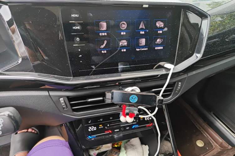 Used Volkswagen Tayron GTE Plug-in Hybrid 2020 1.4T Luxury Model Audio And AC Panel