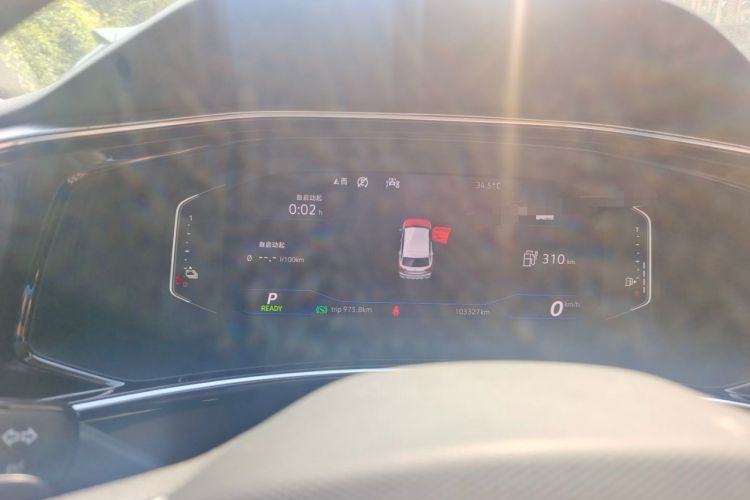 Used Volkswagen Tayron GTE Plug-in Hybrid 2020 1.4T Luxury Model Instrument Cluster