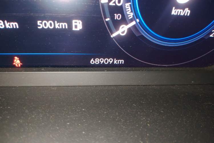 Used Volkswagen Tayron GTE Plug-in Hybrid 2020 1.4T Luxury Model Odometer Close Up