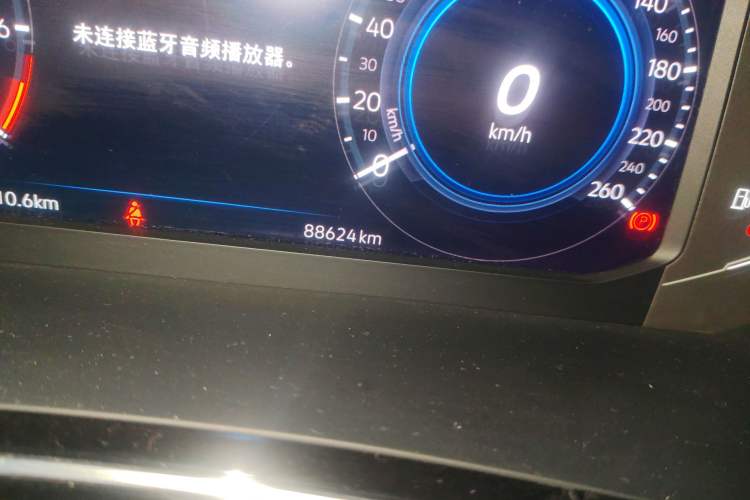 Used Volkswagen Tayron GTE Plug-in Hybrid 2020 1.4T Luxury Model Odometer Close Up