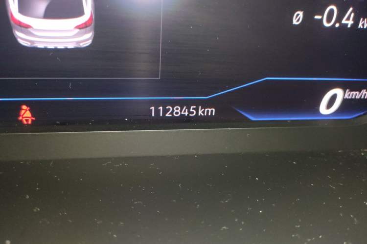 Used Volkswagen Tayron GTE Plug-in Hybrid 2020 1.4T Luxury Model Odometer Close Up