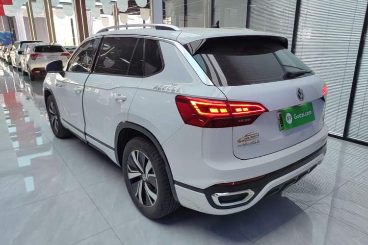 Used Volkswagen Tayron GTE Plug-in Hybrid 2020 1.4T Luxury Model Rear Left 45 Deg