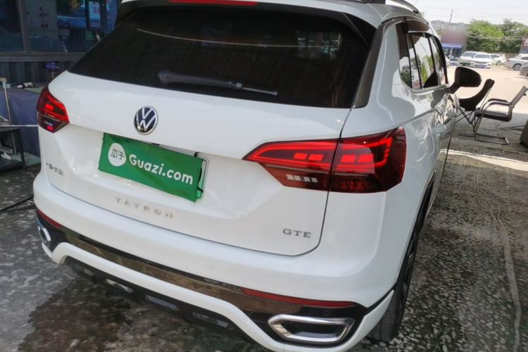 Used Volkswagen Tayron GTE Plug-in Hybrid 2020 1.4T Luxury Model Rear Right 45 Deg