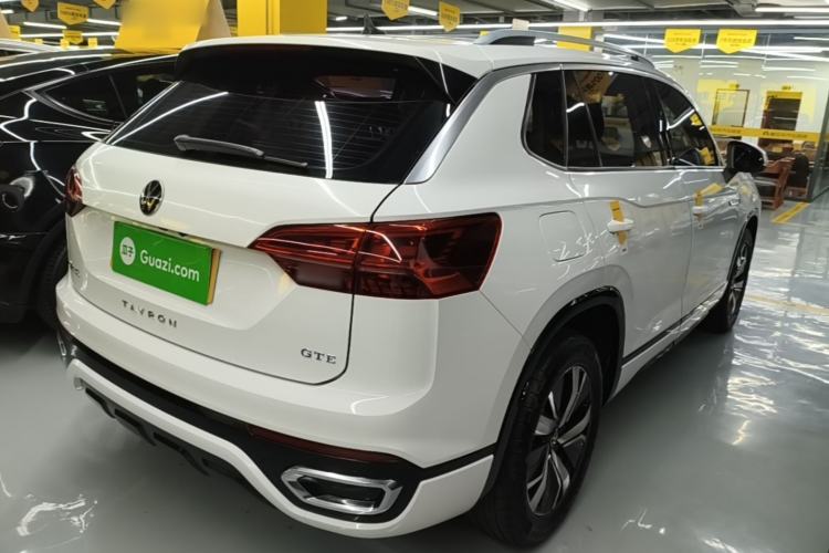 Used Volkswagen Tayron GTE Plug-in Hybrid 2020 1.4T Luxury Model Rear Right 45 Deg