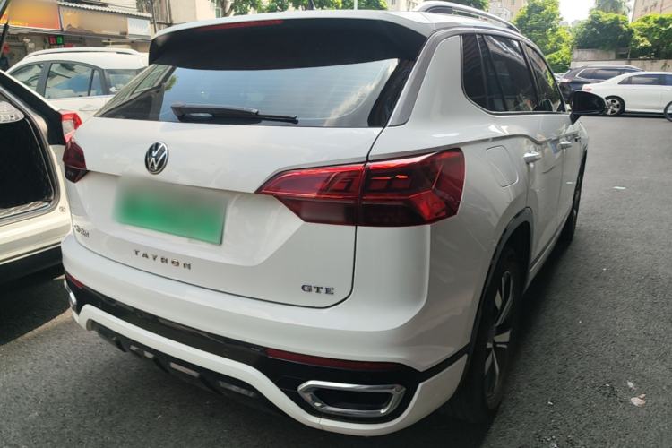 Used Volkswagen Tayron GTE Plug-in Hybrid 2020 1.4T Luxury Model Rear Right 45 Deg