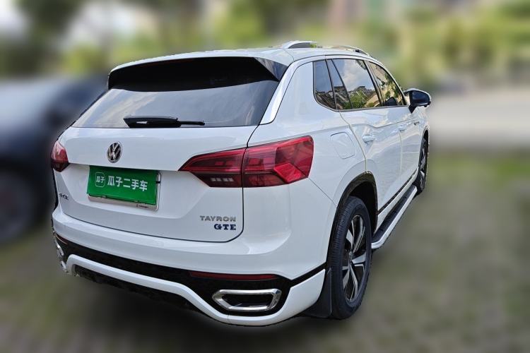Used Volkswagen Tayron GTE Plug-in Hybrid 2020 1.4T Luxury Model Rear Right 45 Deg