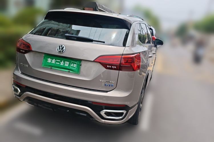 Used Volkswagen Tayron GTE Plug-in Hybrid 2020 1.4T Luxury Model Rear Right 45 Deg