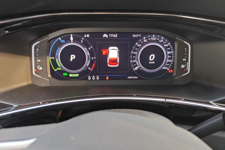 Used Volkswagen Tayron GTE Plug-in Hybrid 2022 1.4T Luxury Edition Odometer Close Up